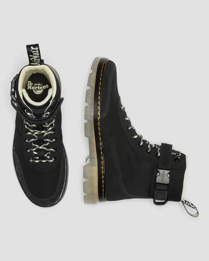Dr Martens Combs Tech Iced Ankelstøvler Dame Sort | DK 52DFM